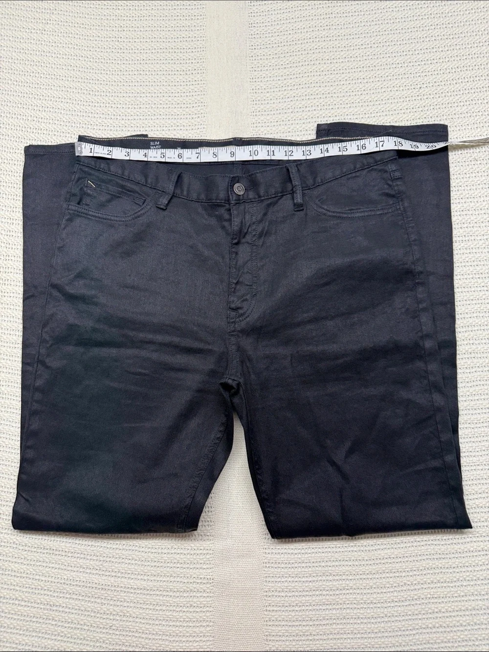 Banana Republic Slim Traveler Black Straight Men’s Pants